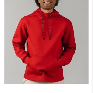 ZYIA Red Athletic Sweatshirt Hoodie